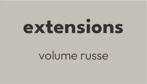 Extensions de cils | Volume Russe - retouche 2 semaines